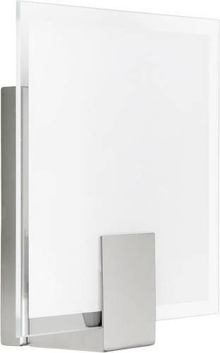 Brilliant Sonian 90324/13 Wandleuchte aus Edelstahl und Glas in Weiß und Silber mit E14 Sockel für LED - Bild 1