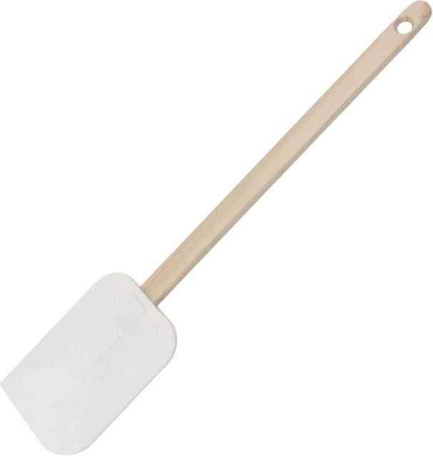FMprofessional Profi-Teigschaber aus Kunststoff in Weiß, Länge: 46,5 cm - Bild 1