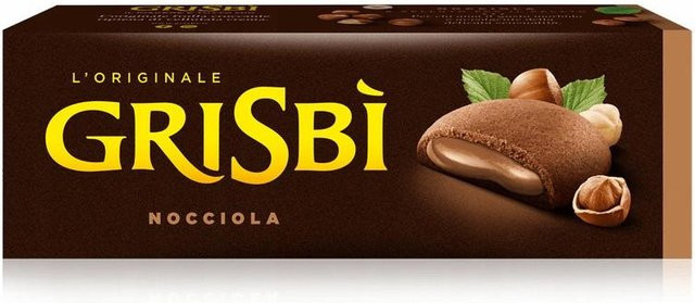 Matilde Vicenzi Grisbi Mürbeplätzchen mit Nussfüllung 150 g - Bild 1