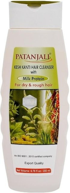 Patanjali Shampoo, Milchprotein, Sesamöl, Amla, Honig, Bhringraj, Trockenes Haar - Bild 1