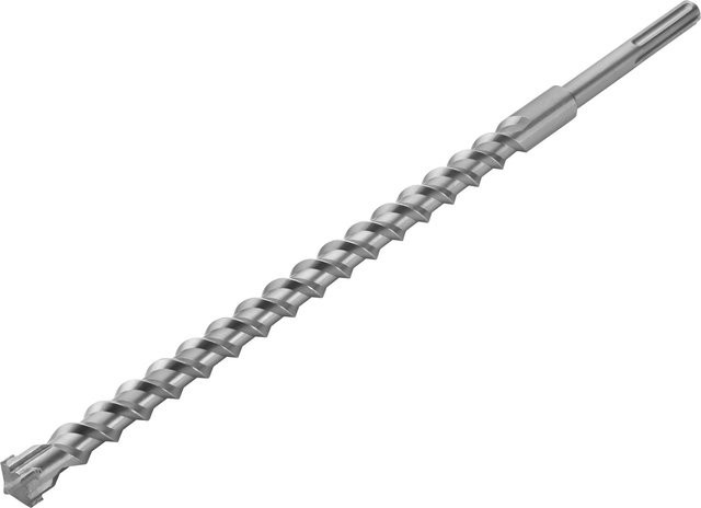 LUX-TOOLS Hammerbohrer SDS-Max mit Carbide-Spitze in Silber, Durchmesser: 30 mm, Länge: 570 mm - Bild 1
