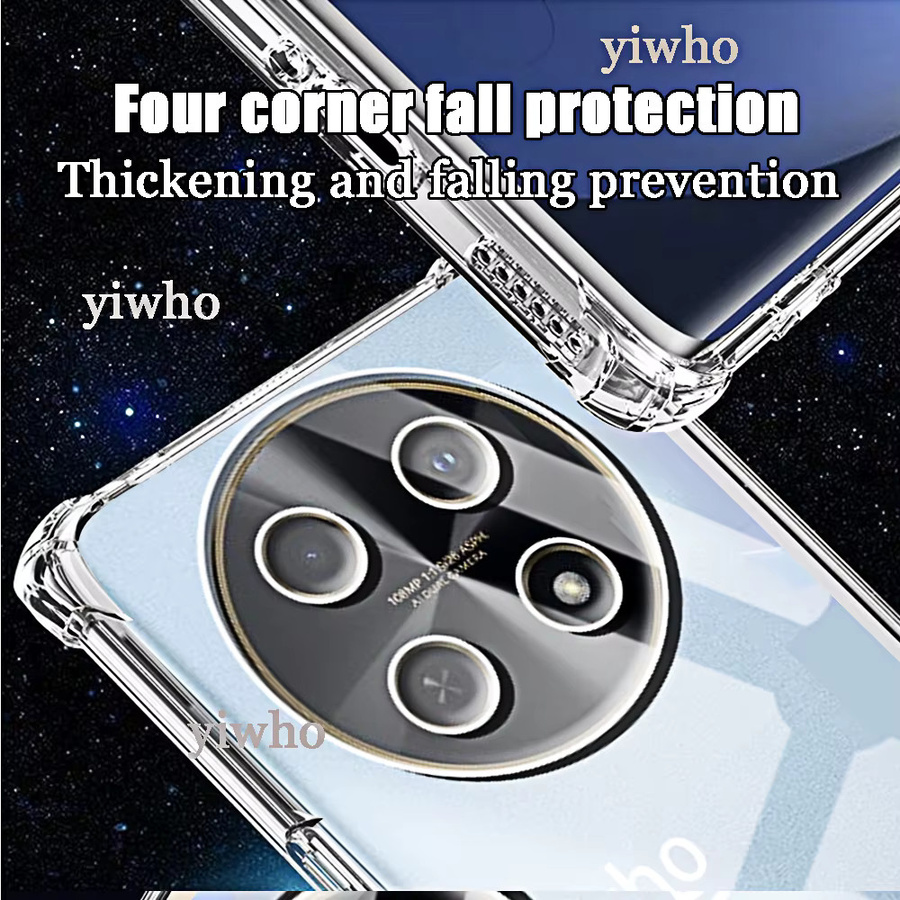 Stoßfeste Handyhülle für Huawei Nova 13i 12i 11i und Nova 13 12 11 Pro mit transparenter Rückseite - Bild 2
