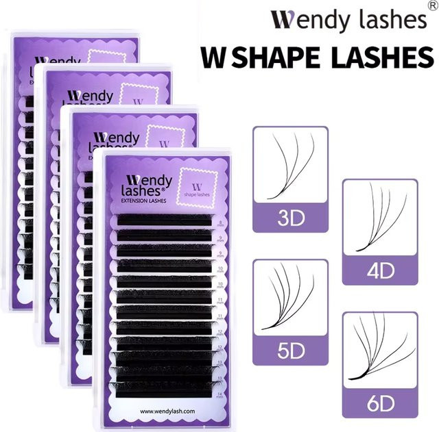 WENDY Künstliche Wimpern, Black, Natürlich, Unisex - Bild 1