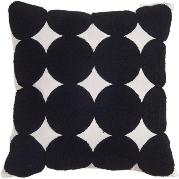 JMG Clothing Kissenbezug Modern Schlicht in Schwarz Weiß, B/B: 45 x 45 cm - Bild 1