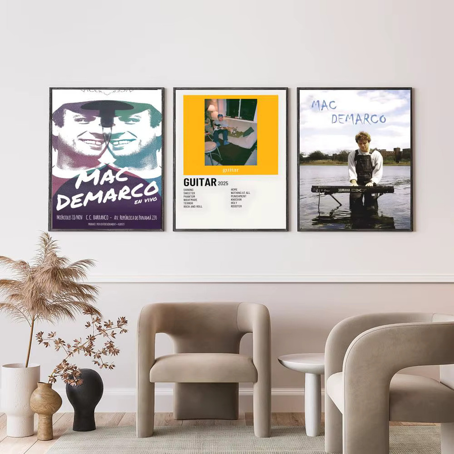 M-Mac D-DeMarco Canada Singer Poster HD wasserdichte Wanddekoration selbstklebend - Bild 3