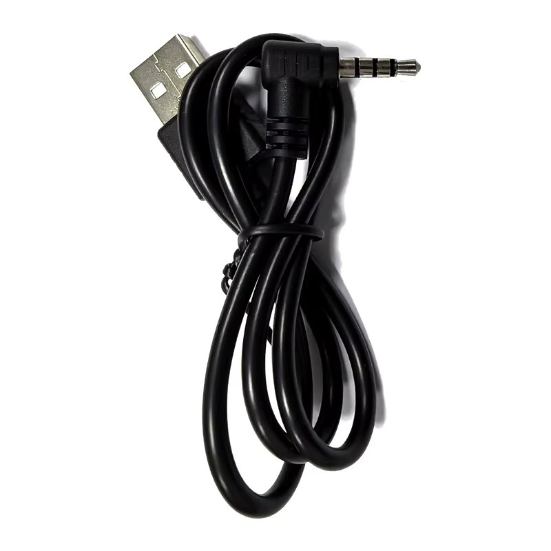 EJEAS V6 PRO Ladekabel mit 3,5-mm-Klinkenstecker auf USB-C für Vnetphone V6 und V4PRO Motorradhelm-Headset, Schwarz - Bild 4
