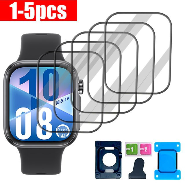 CAOWTAN Displayschutz für Huawei Watch Fit 4/Fit 4 Pro, Silikon, transparent - Bild 1