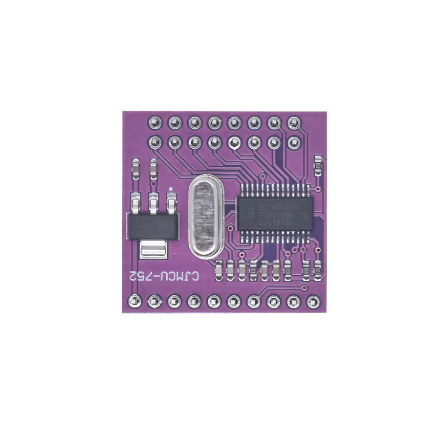 CJMCU-752 SC16IS752 I2C/SPI zu Dual-Kanal UART Interface Modul in Lila - Bild 2