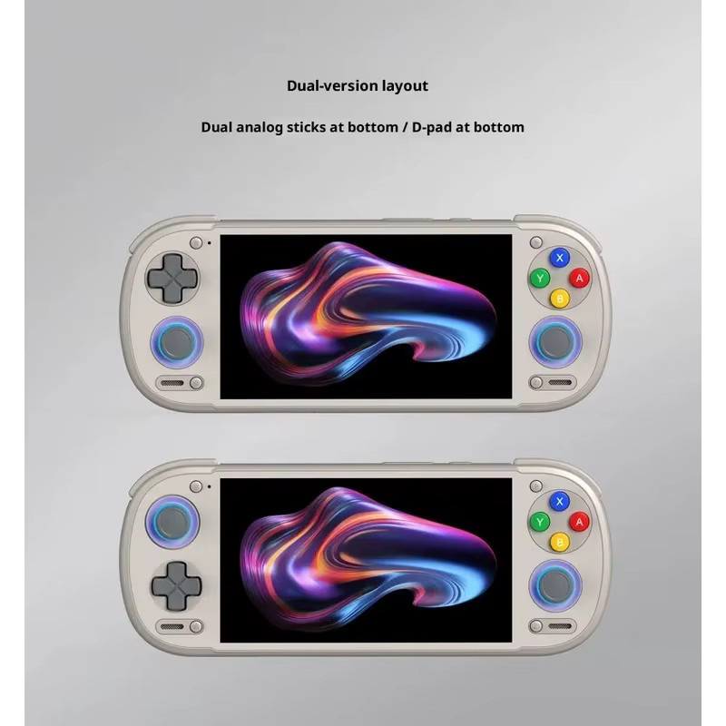 Retroid Pocket 6 RP6 Android Handheld-Spielkonsole mit 5,5 Zoll 1080P 120Hz AMOLED-Bildschirm, 6000mAh Akku und Hall-Effekt-Triggern in Orange - Bild 3