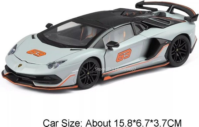 Linyi toy car Svj63 Lp770 Automodell, Sportwagen, Skala 1:32, ab 14 Jahren - Bild 1