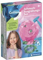 Clementoni Schmuck-Ausgrabungs-Set mit Herz-Schmuck für Mädchen - Bild 1