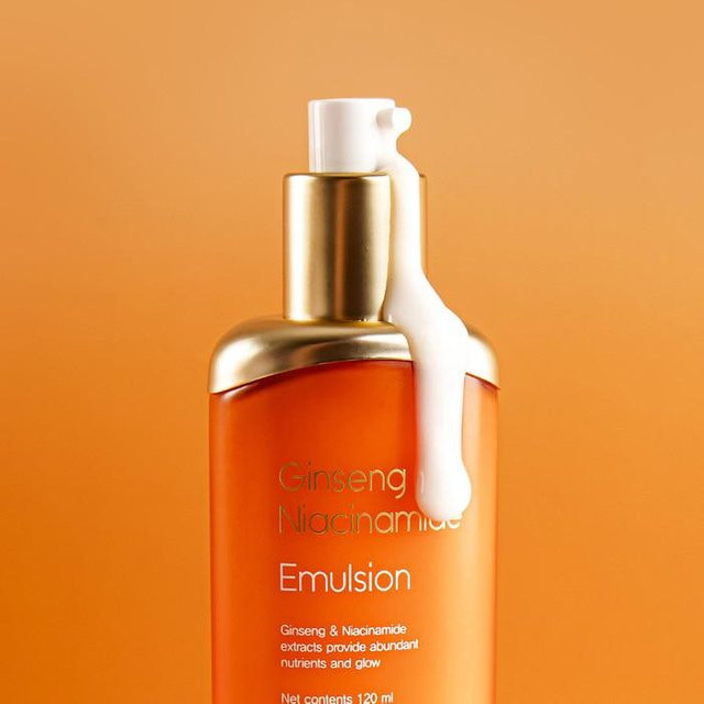 Farm Stay Ginseng & Niacinamid Emulsion, 120 ml, für trockene Haut - Bild 1