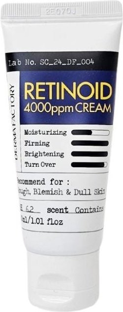 DERMA FACTORY Retinoid 4000ppm Creme, 30 ml, mit Retinol, Niacinamid, Panthenol - Bild 1