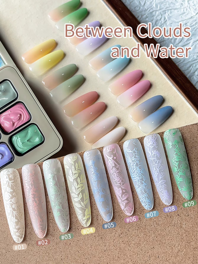MORDDA Nagelgel, 9 Farben, glänzend - Bild 2