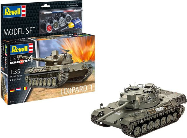 Revell Leopard 1, Modellset, 1:35, Grau, Kunststoff, ab 14 Jahren - Bild 2