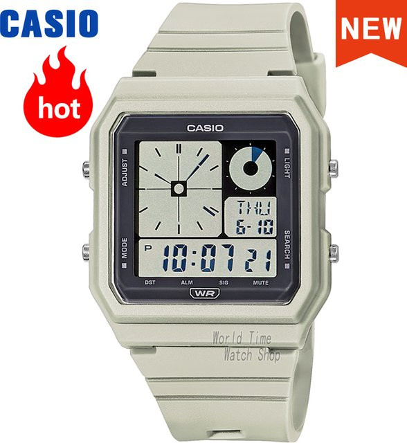 Casio Armbanduhr, Quarz, Analog-Digital, Kunststoff, Eckig, Unisex - Bild 1