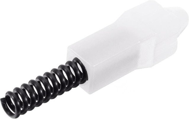 VehicleKit Reparaturkolben Diskettenanzeige Stielschalter passend für Peugeot 206 307 406 in Weiß - Bild 1