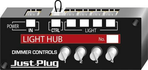 Woodland Scenics WJP5701 Just Plug Licht-Verteiler für LED in Schwarz - Bild 1