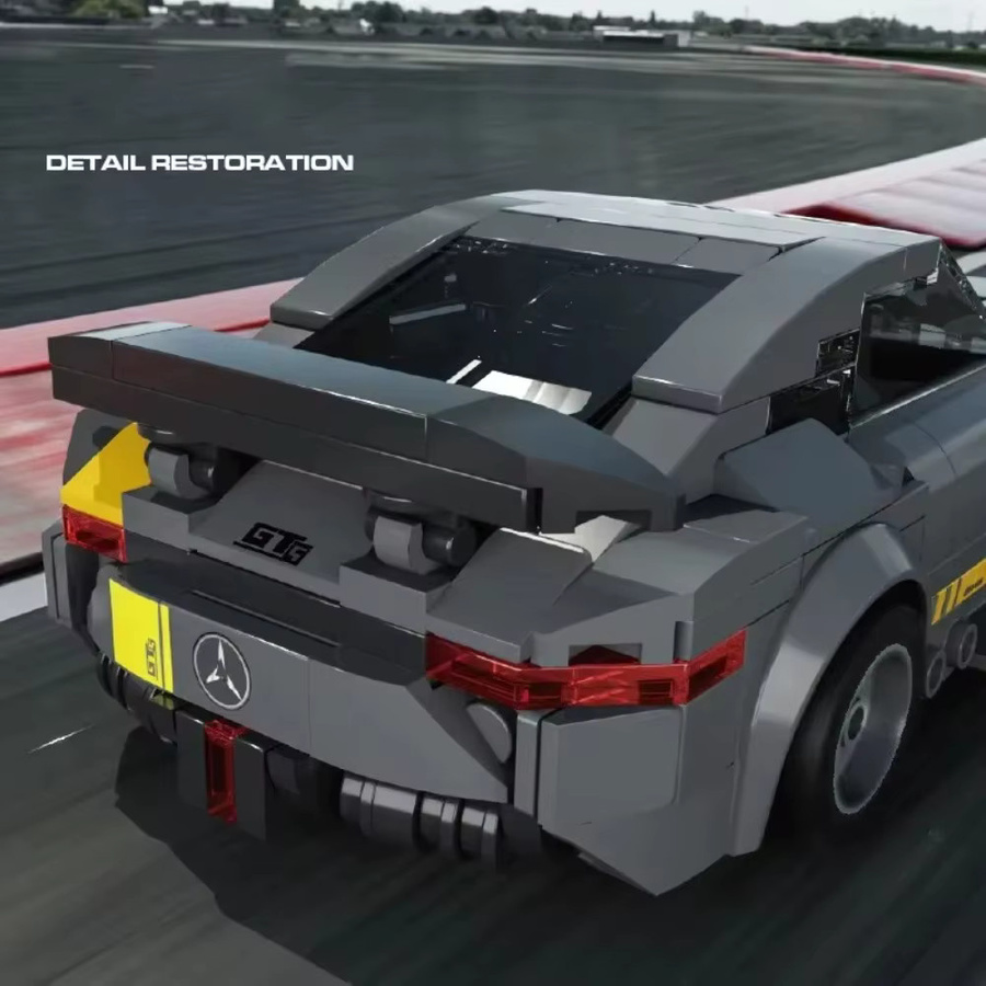 barweer Technologie GT-R Supersportwagen, Bausteine, 1:24 Maßstab, ab 14 Jahren - Bild 5