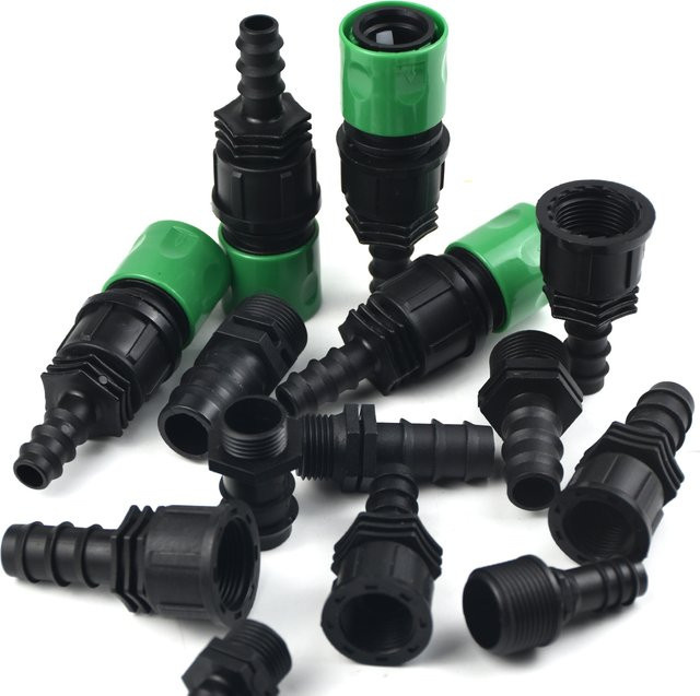 KESLA Gartenanschluss Set mit 4 Schlauchverbindern für Tropfbewässerungssysteme, Wasserhahnadapter mit 1/2'' und 3/4'' Europa-Innengewinde BSP, Durchmesser: 16mm, 20mm, 25mm - Bild 1