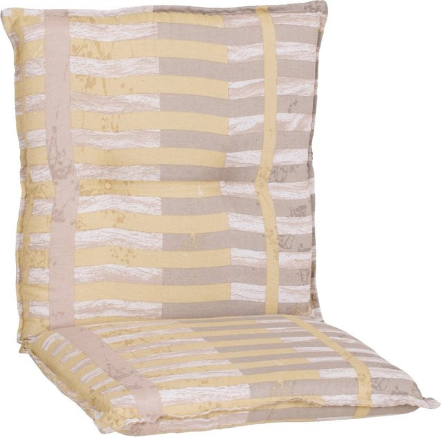 Beo Niedriglehner-Auflage Tiflis in Beige, B/T/H: 100 x 48 x 8 cm - Bild 1