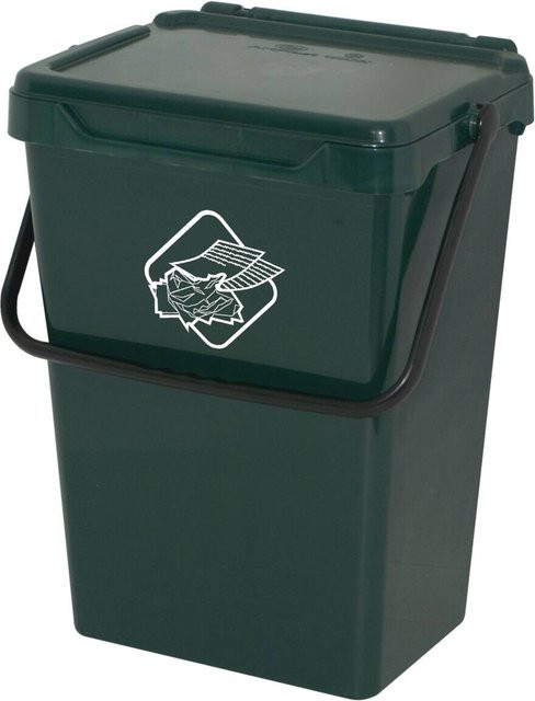 Eco-Logico Eimer grün aus Polypropylen B/H/L: 30,5 x 40 x 51 cm - Bild 1