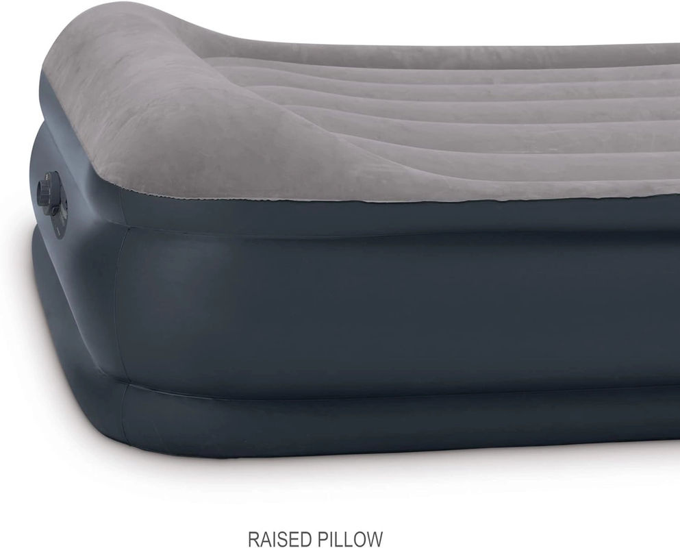 Intex DuraBeam Deluxe Pillow Rest Raised Luftbett, Grau, B/T/H: 99 x 191 x 42 cm - Bild 3