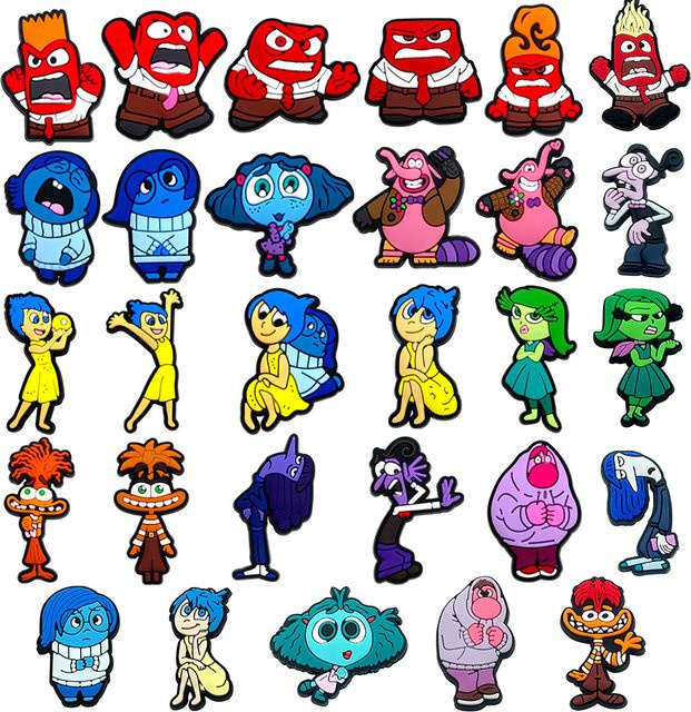 Inside Out Schuh-Charms, Pins, Kinder - Bild 1