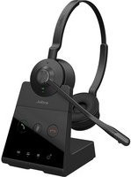 Jabra Engage 65 SE Stereo On-Ear Headset DECT in Schwarz mit Noise Cancelling Mikrofon, NFC und Stummschaltung - Bild 1