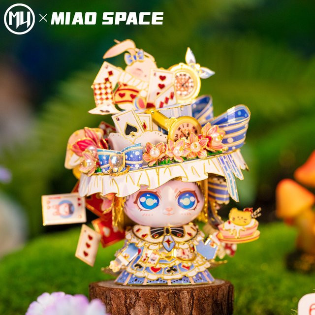 MU X MIAO SPACE Tanzende Katze, 3D Metall-Puzzle, Bunt / Mehrfarbig - Bild 1