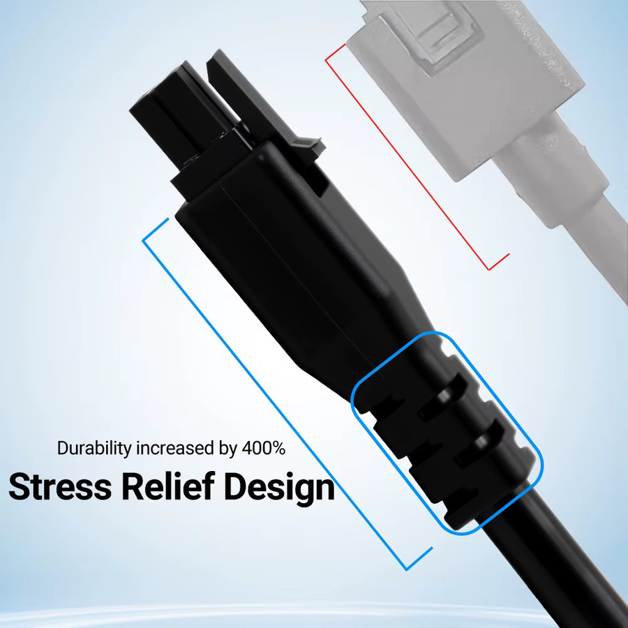Bambu Lab AMS Lite Stromverlängerungskabel 4-PIN OEM Stecker-zu-Stecker Ersatzteil für A1 und A1 Mini 3D-Drucker in Schwarz - Bild 4