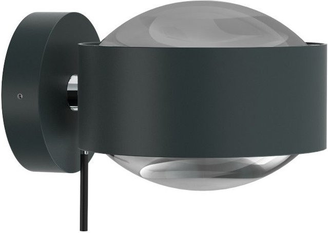 Top Light Puk Maxx Wall LED-Wandleuchte in Anthrazit Matt und Chrom mit warmweißem Licht (2700K) - Bild 1
