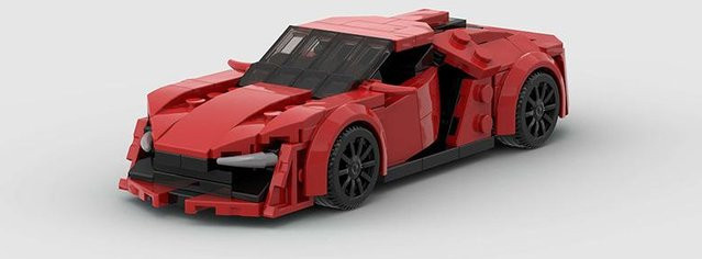 Activating Toys MOC Technisches Auto, Bausteine, ab 14 Jahren - Bild 1