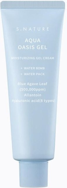 S.NATURE Aqua Oasis Feuchtigkeitsspendende Gel-Creme, 80 ml - Bild 1