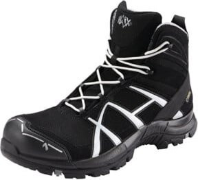 HAIX Sicherheitsstiefel Black Eagle 40.1 Mid S3 in Schwarz-Silber, Größe 41 - Bild 1