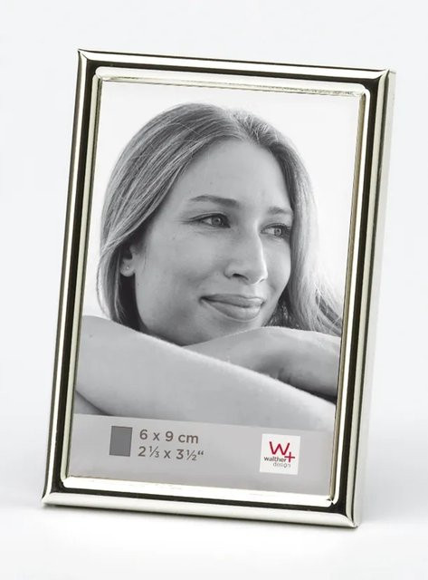 Walther Design Chloe Portrait Bilderrahmen aus Metall in Silber für 10 x 15 cm - Bild 1