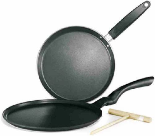Krüger Haushaltswaren CD28 Delta Crepe Pfanne mit Keramikbeschichtung, Schwarz, Durchmesser: 28 cm - Bild 1