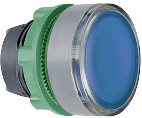Schneider Electric ZB5AW363C0 Drucktaster-Frontelement aus Kunststoff in Blau und Grau - Bild 1