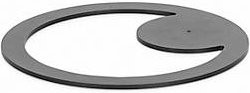 Runder Standfuß von Bauer & Böcker aus Metall für LED-Arbeitsleuchten mit Magnetfuß - Bild 1