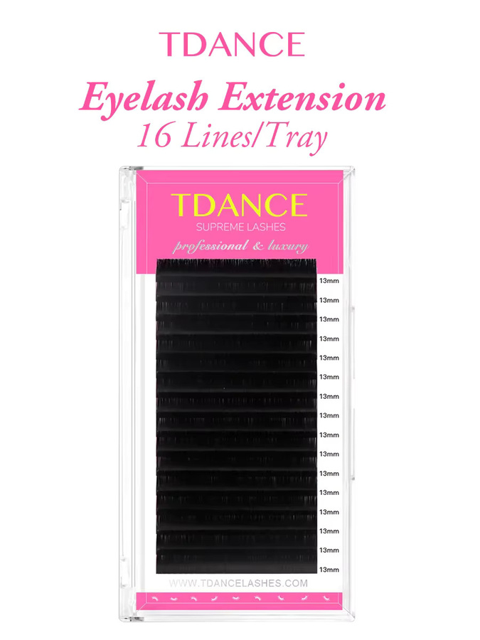 TDANCE Wimpernverlängerung, künstliche Nerz-Wimpern, Black, Unisex - Bild 6