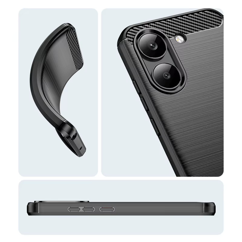 Stoßfeste Luxus Silikon Handyhülle aus gebürstetem TPU für Xiaomi Poco X8 Pro und Poco X8 Pro Max sowie Poco M8 Pro - Bild 4