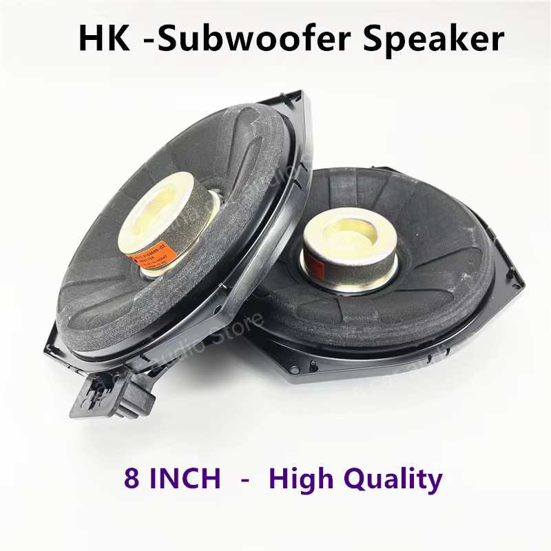 ALOONGACARR 8-Zoll Unter-Sitz-Subwoofer für BMW E60 E61 E65 E66 E82 E87 E90 E91 E92 E93 in Schwarz - Bild 3