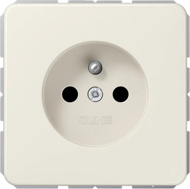 Jung Schuko-Steckdose CD 1520 Weiß - Bild 1