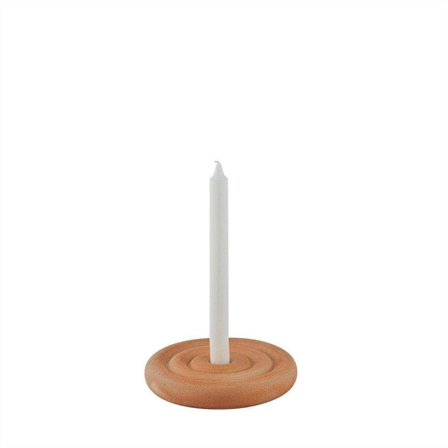 Oyoy Savi Keramik-Kerzenhalter beige Höhe: 17 cm - Bild 1