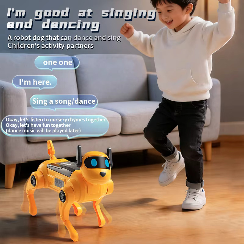 Kmoist Roboter-Hund, interaktives Kinderspielzeug, ferngesteuert - Bild 3