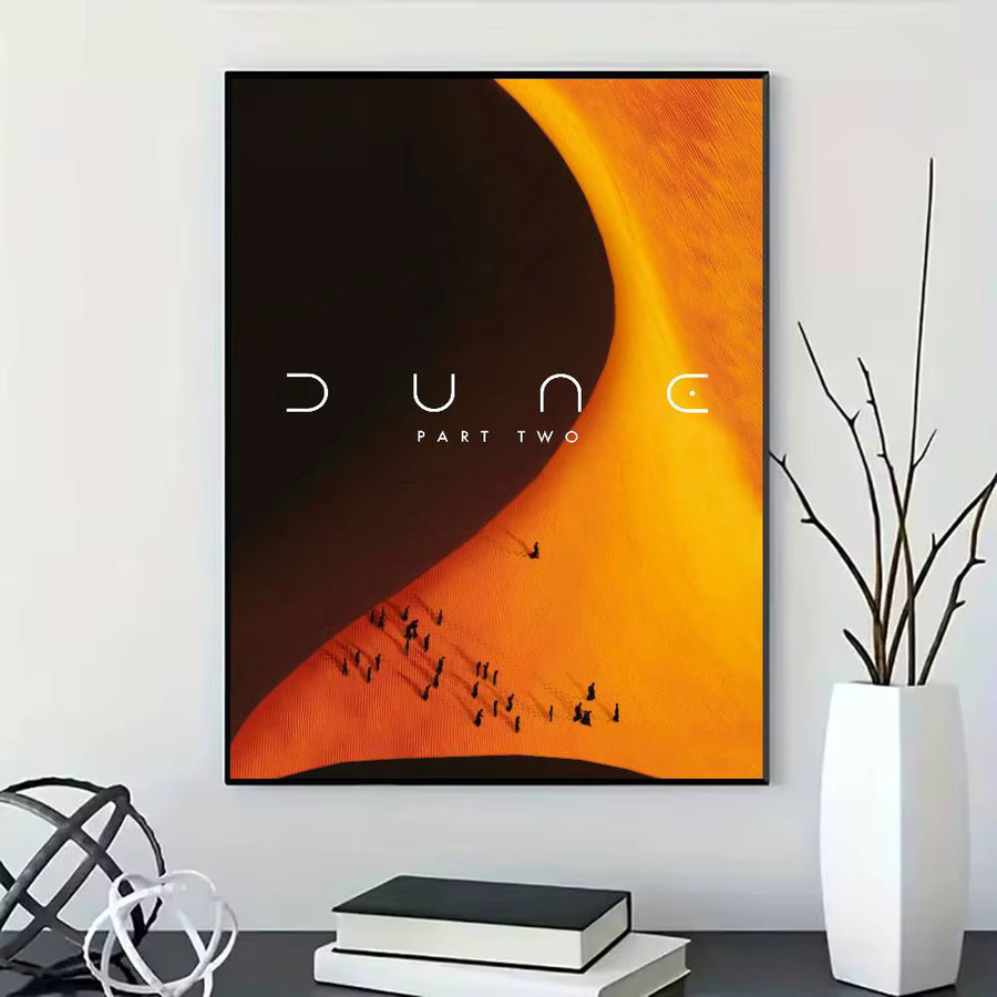 Warner Bros. D-Dune Part Two Poster Wandkunst in Orange, B/H: 30,0 x 21,0 cm - Bild 2