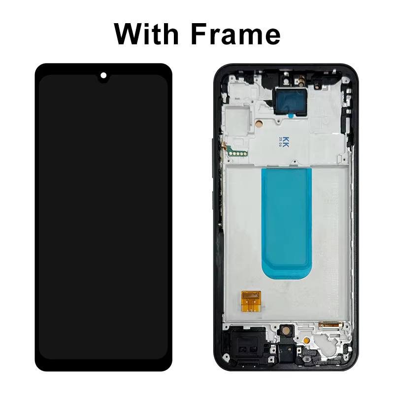 Samsung Galaxy A34 AMOLED Display mit Touchscreen Digitizer Montage in Schwarz (SM-A346E SM-A346B) - Bild 3