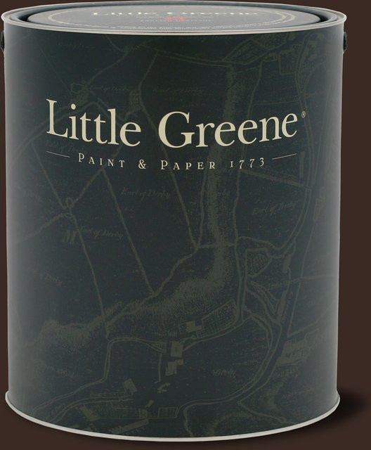 Little Greene Intelligent Matt Emulsion Archive Colour Chimney Brick 247 in Grau und Braun, 5 l - Bild 1