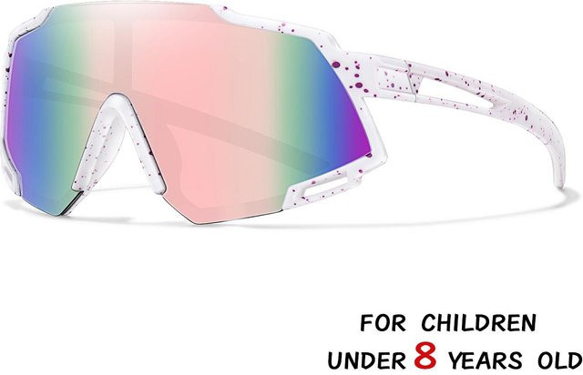 BC-Warm Home Sonnenbrille für Kinder, Baseball, Vollrand, weiß - Bild 1