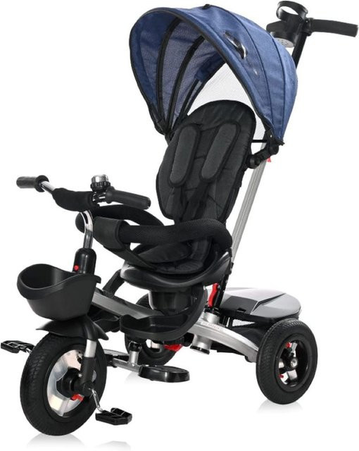 Lorelli Zippy 3 in 1 Dreirad mit umkehrbarem Sitz blau - Bild 1